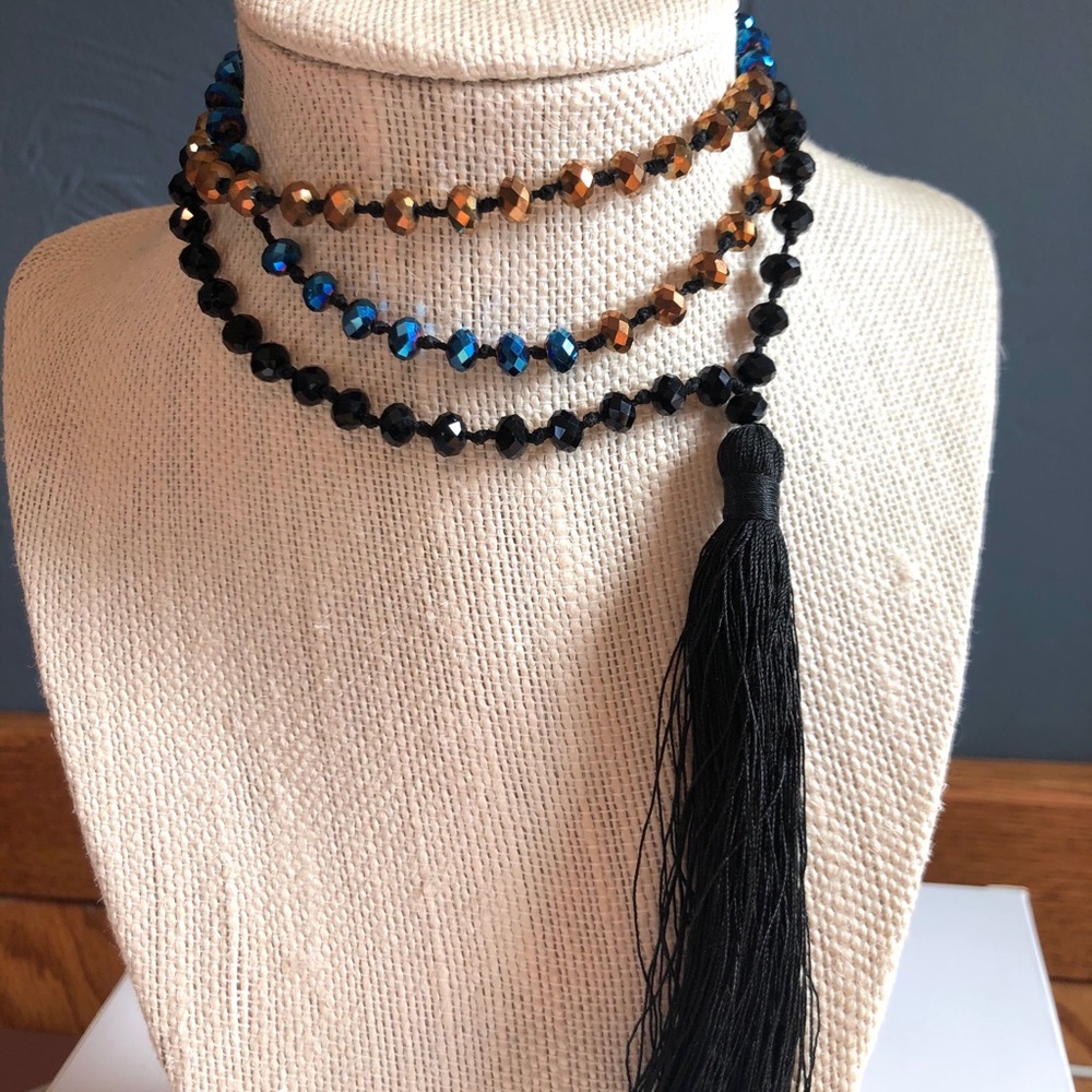 Tassel necklace